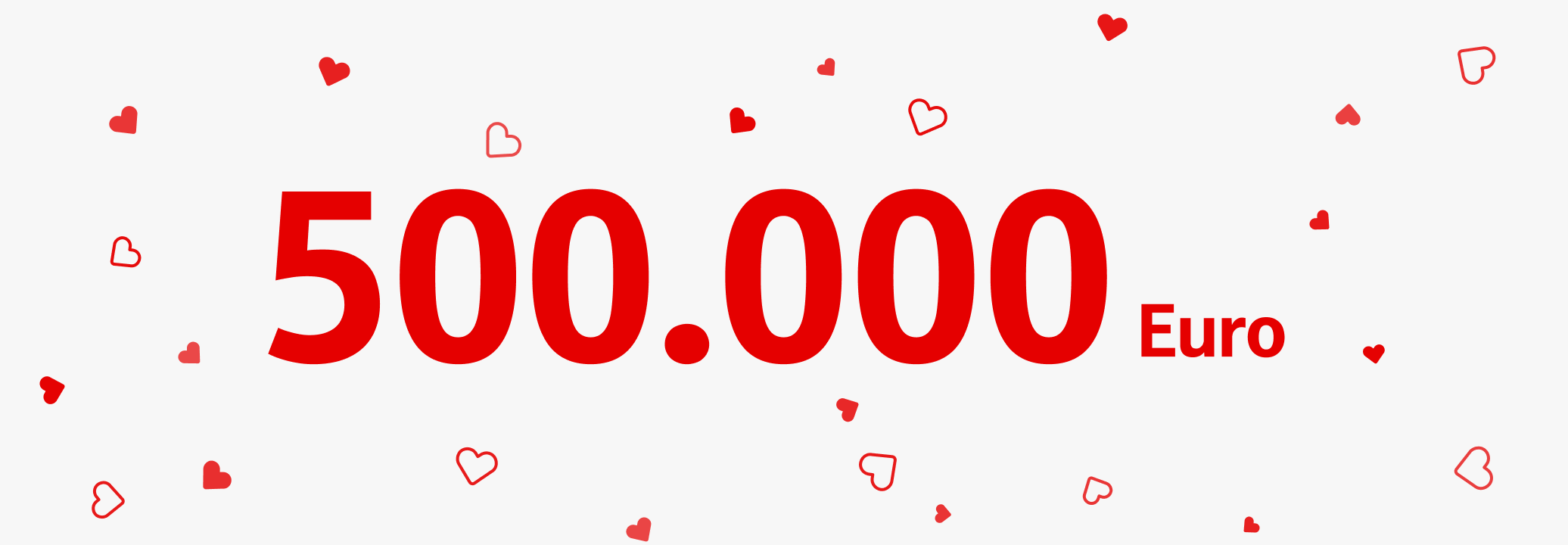 Verdopplungsaktion 500.000 Euro